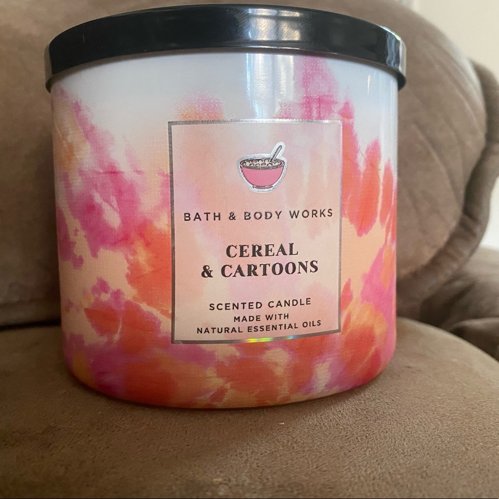 Cereal and Cartoons 3 wick candle